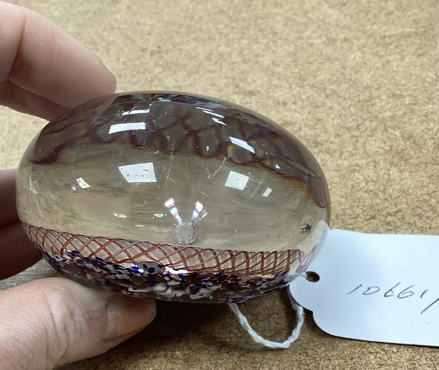 A St Louis paperweight, approximately 6cm diameter